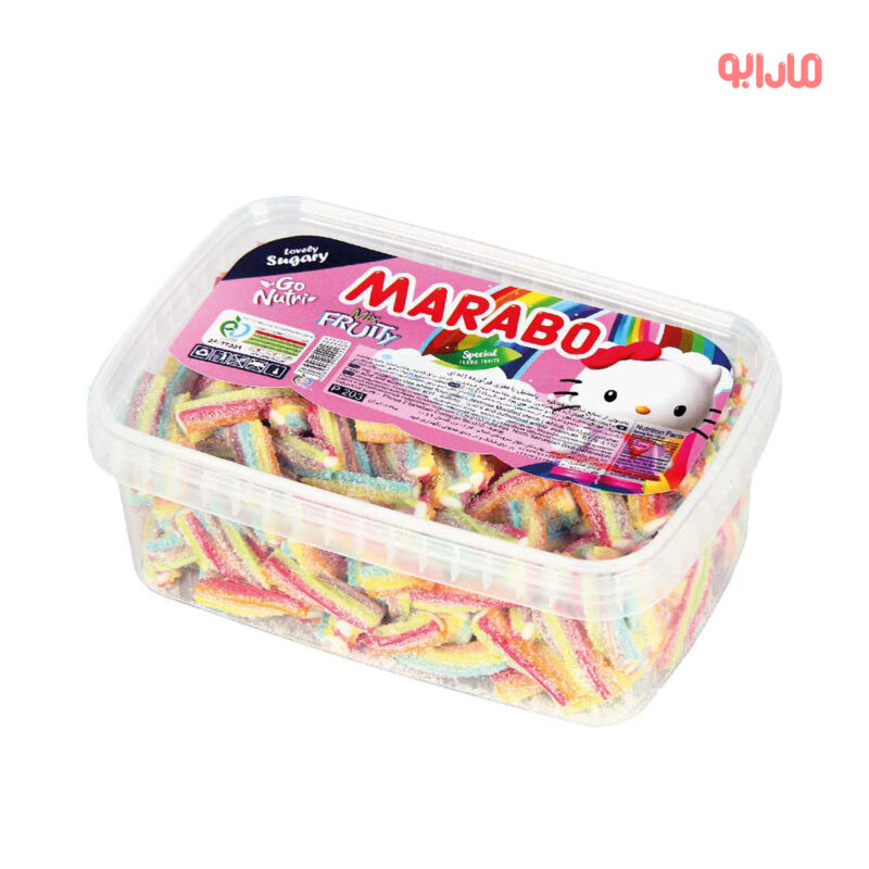 پاستیل مارابو شکری پیچی روغنی 800 گرمی