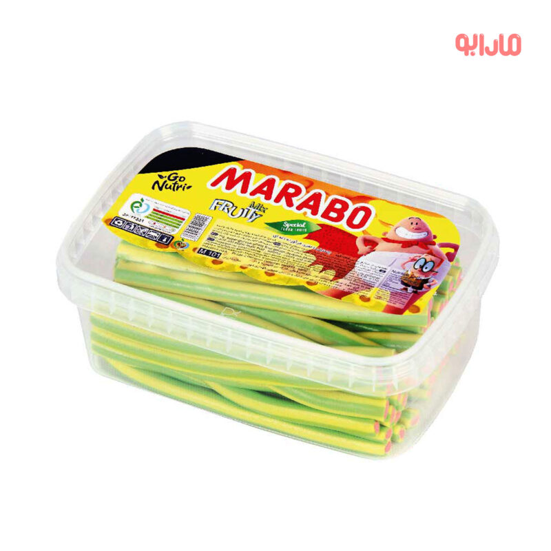 پاستیل مارابو لوله ای هندوانه 900 گرمی