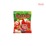 پاستیل مارابو پاکتی لقمه توت فرنگی 50 گرمی