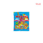 پاستیل مارابو پاکتی لقمه نواری شکری 50 گرمی