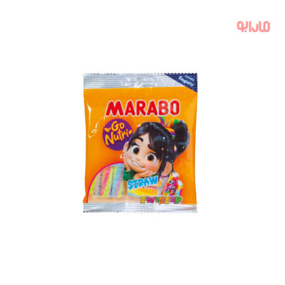 پاستیل مارابو پاکتی لقمه پیچی 50 گرمی