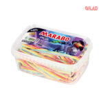 پاستیل مارابو پیچی لوله ای شکری 900 گرمی