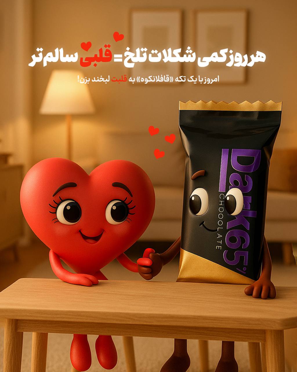قلب سالم باشکلات سالم