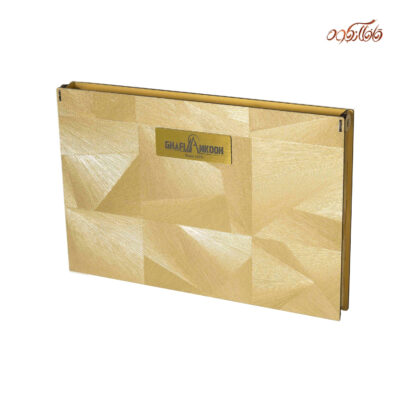 شکلات کادویی کوئین چوبی طرح طلایی