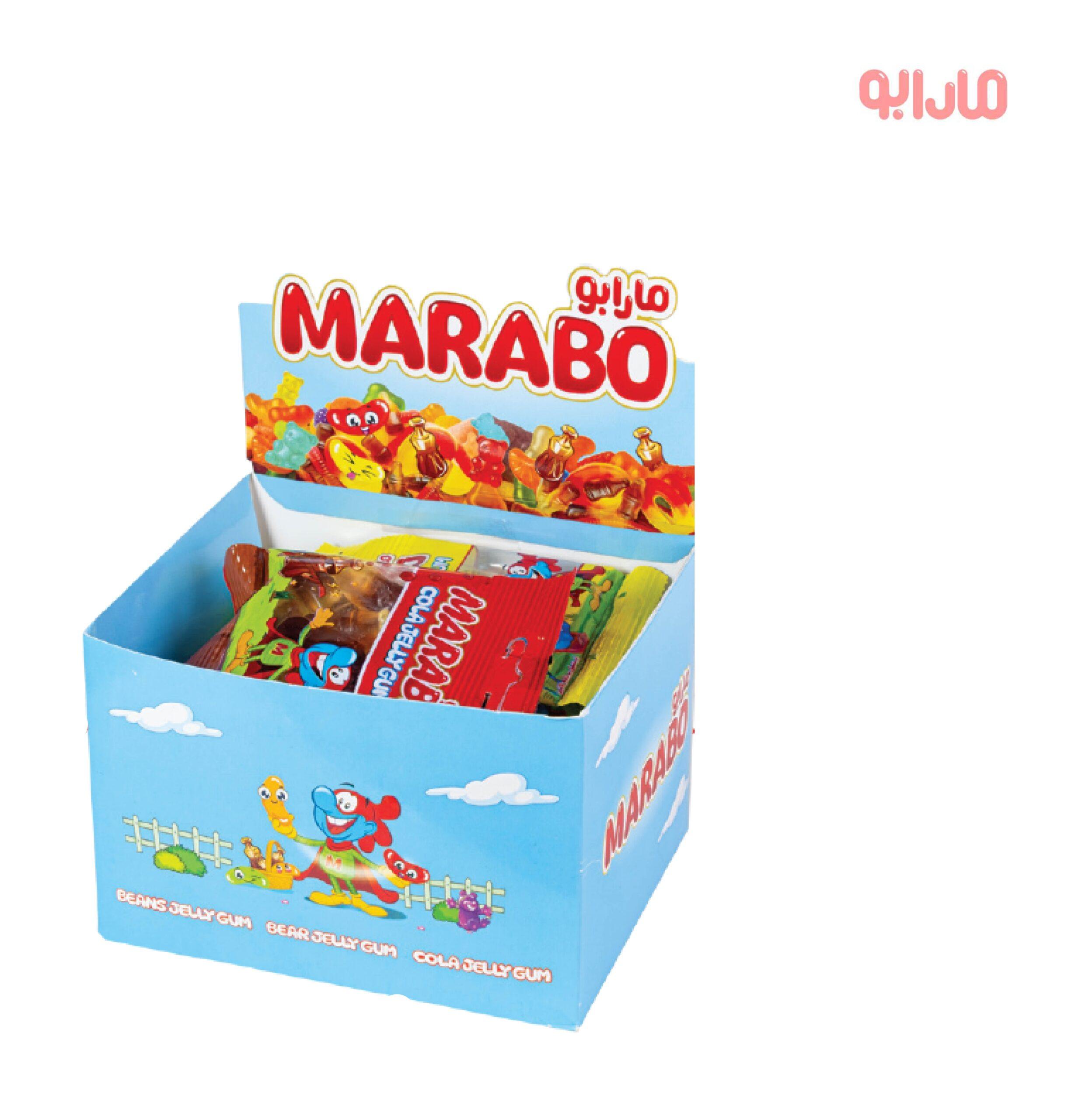 جعبه پاستیل 25 گرمی ژلاتینی جعبه پاستیل 25 گرمی ژلاتینی